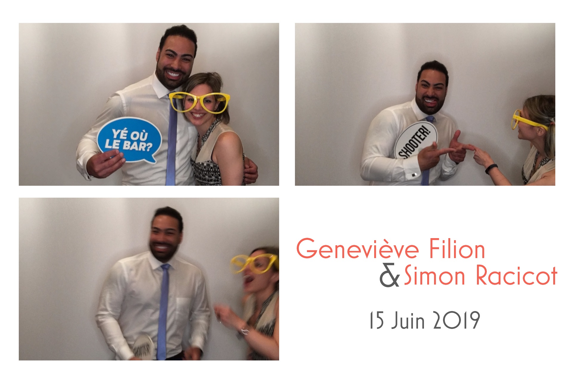 Mariage de Geneviève et Simon | View more photos from the event at album.pbooth.red/u/Photobooth-RED/Mariage-de-Geneviève-et-Simon